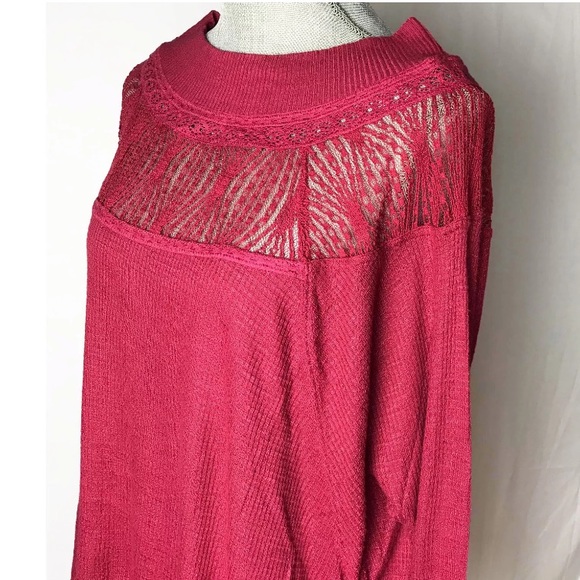 Free People Spring Valley knit tunic S NWT - Picture 4 of 5